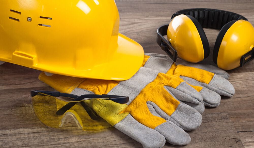 CITB Health & Safety Awareness PPE hat gloves