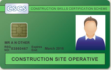 CSCS card, also known as a construction green card