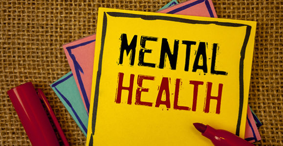 first aid for mental health online courses Awareness of First Aid for Mental Health post-it notes