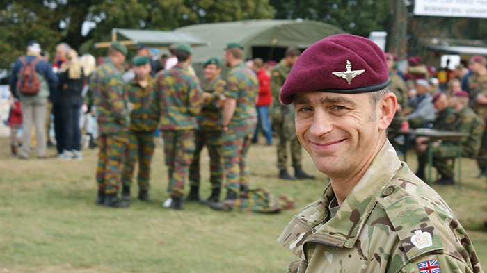english soldier eligible for elcas training