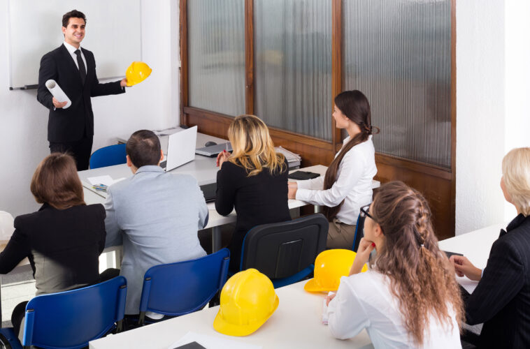 Construction classroom training