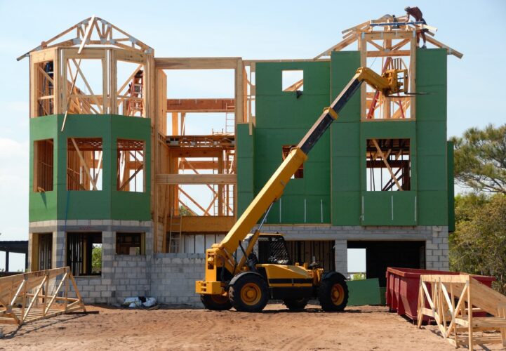 green house under construction