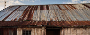 old asbestos roof cropped