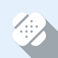 RIDDOR logo with two crossed plasters